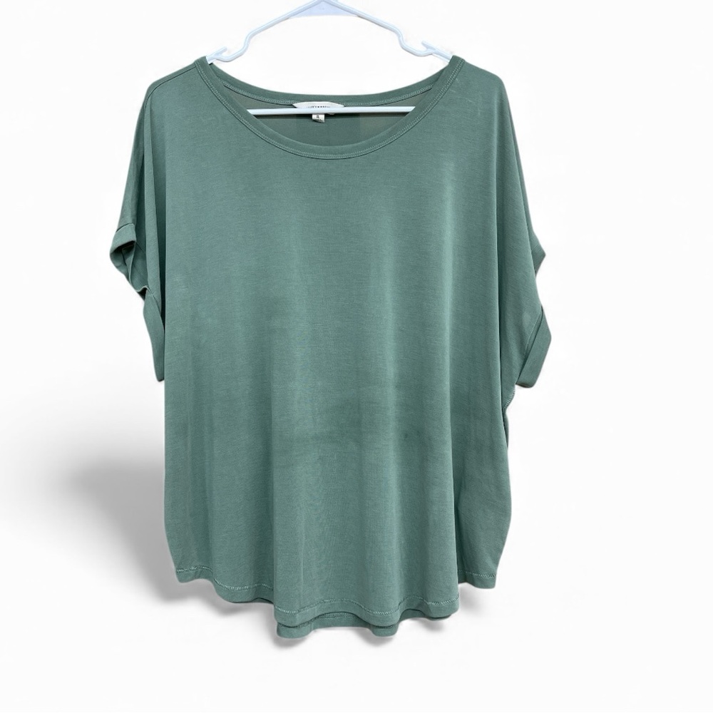 Lucky Brand Sage Green Short Sleeve Tee